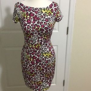Neon Cheetah dress
